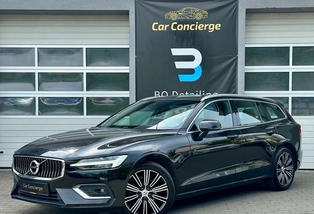 Volvo V60 cena 99900 przebieg: 159550, rok produkcji 2018 z Człuchów małe 631